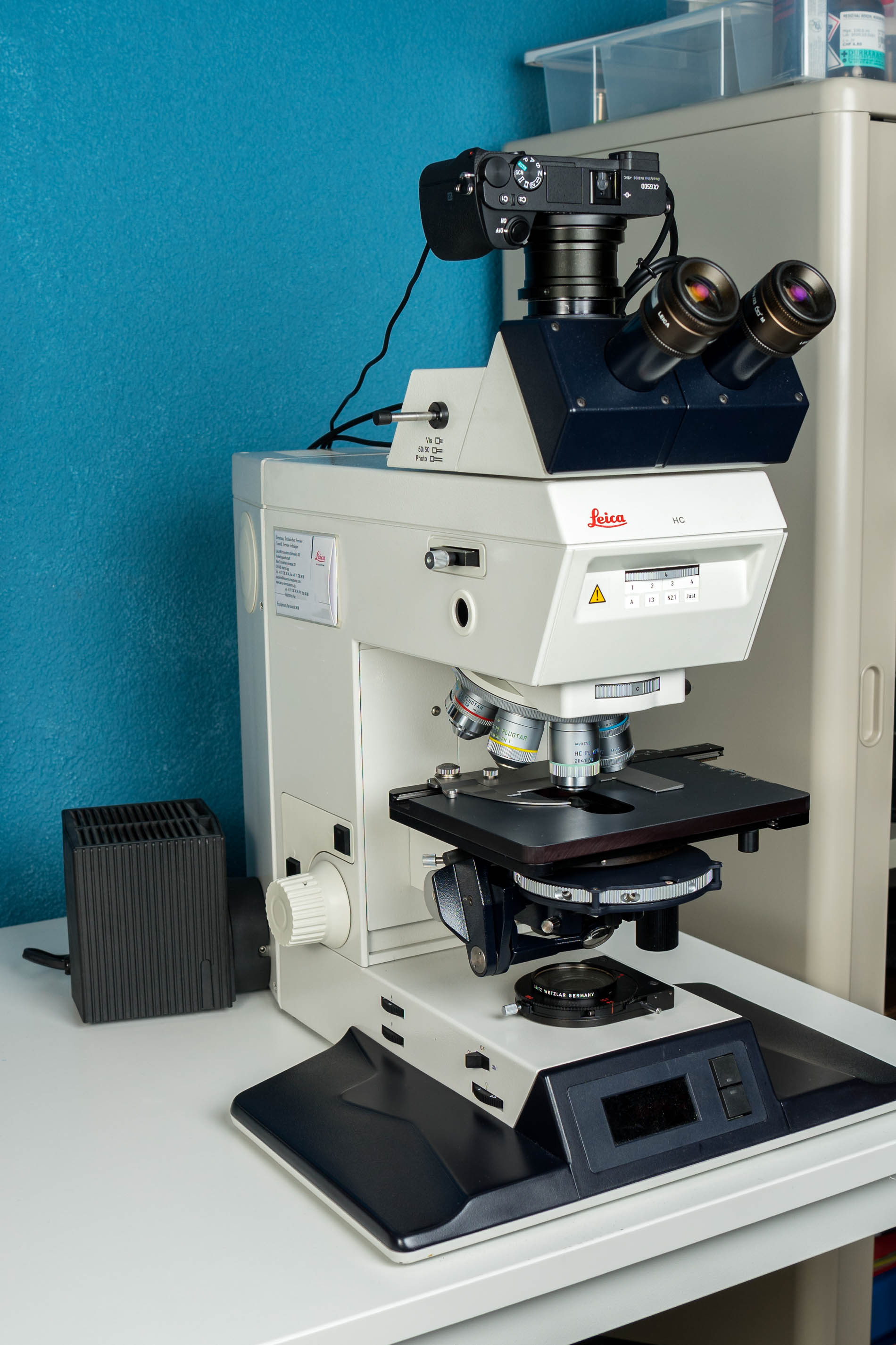 Leica DMRE Mikroskop - ein Kurzportrait